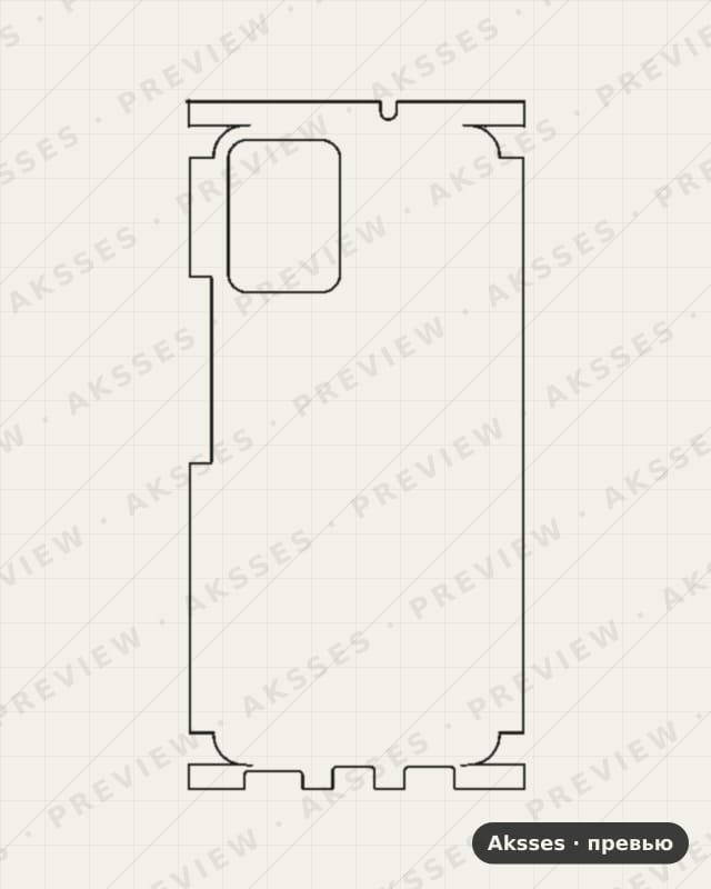 Лекало для Vivo Y32, All Inclusive, Clear