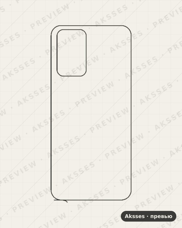 Лекало для ZTE Voyage 30 Pro, Back, Clear