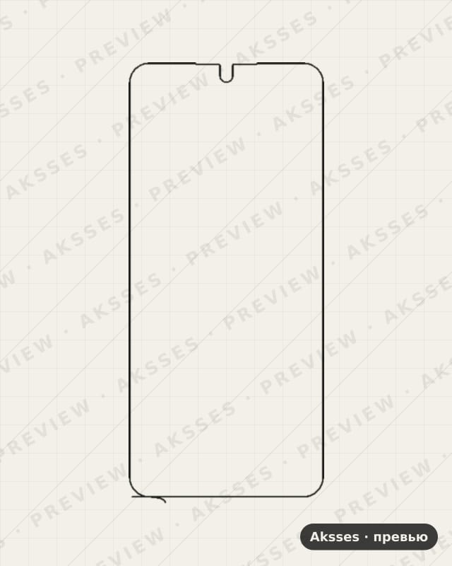 Лекало Redmi Note 12 4G для - SERIES Note 12 4G, Front Full, Matte