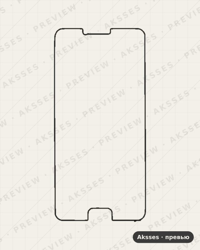 Лекало для Samsung Galaxy C5, Front Shell