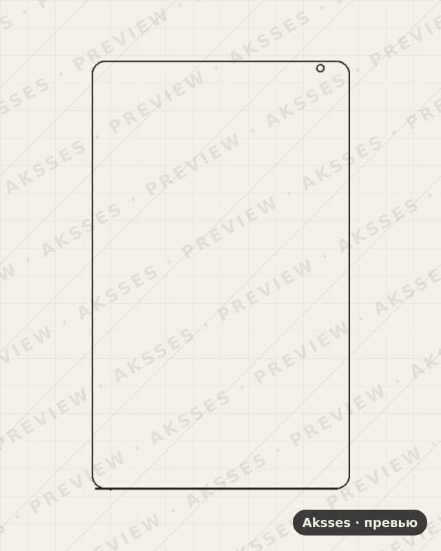 Лекало для Digma Optima 1245C 4G, Front Shell, Matte