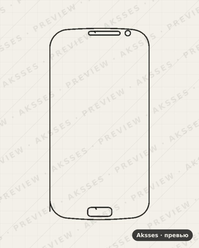 Лекало Grand Neo —Front Shell для Samsung Grand Neo (GT i9060)