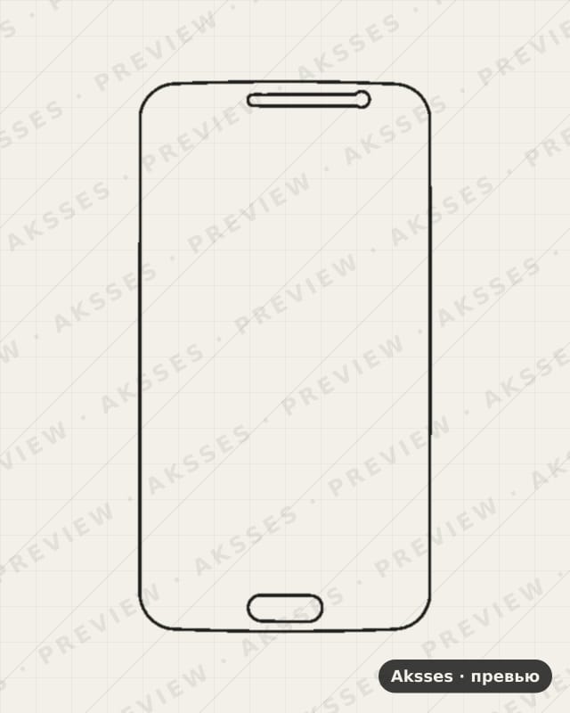 Лекало для Samsung Grand Neo (GT i9060), Front Full, Gt I9060