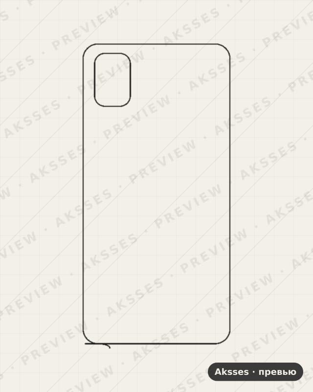 Лекало для TCL Ion Z, Back