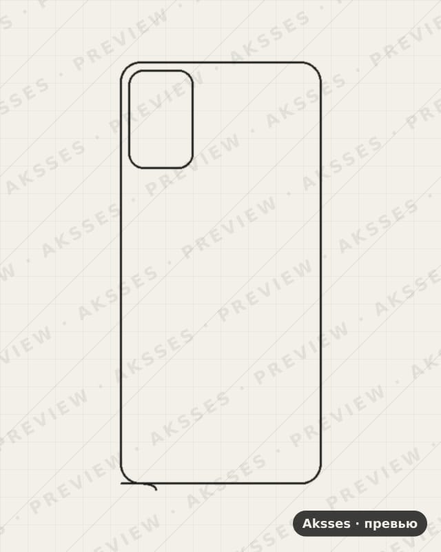 Лекало для TCL 403, Back
