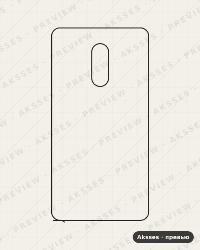 Лекало для - SERIES Note 4X, Back