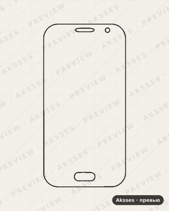 Лекало Galaxy J1 Ace—-Z для Samsung Galaxy J1 Ace, Front Full