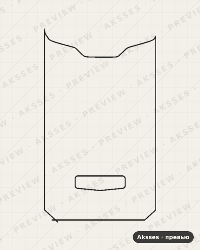 Лекало для Oukitel WP21 Ultra, Back