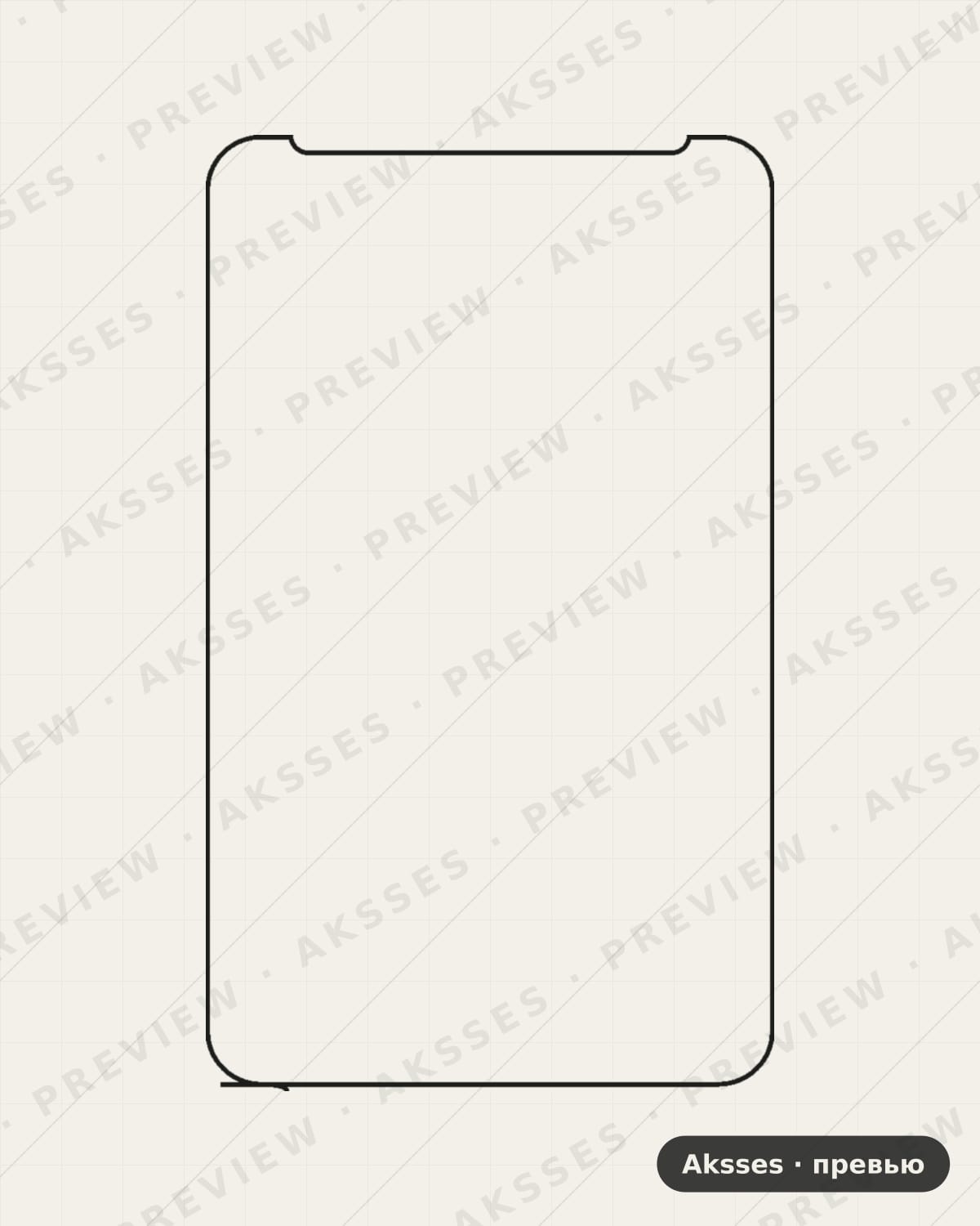 Лекало для Asus Fonepad 7 FE170CG, Front Full