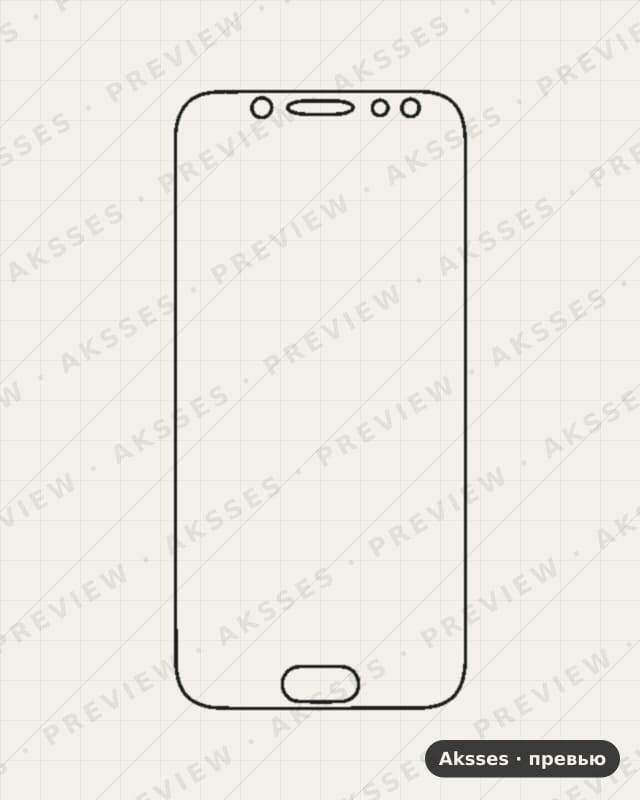 Лекало Galaxy J5 Pro —-Z для Samsung Galaxy J5 Pro, Front Full