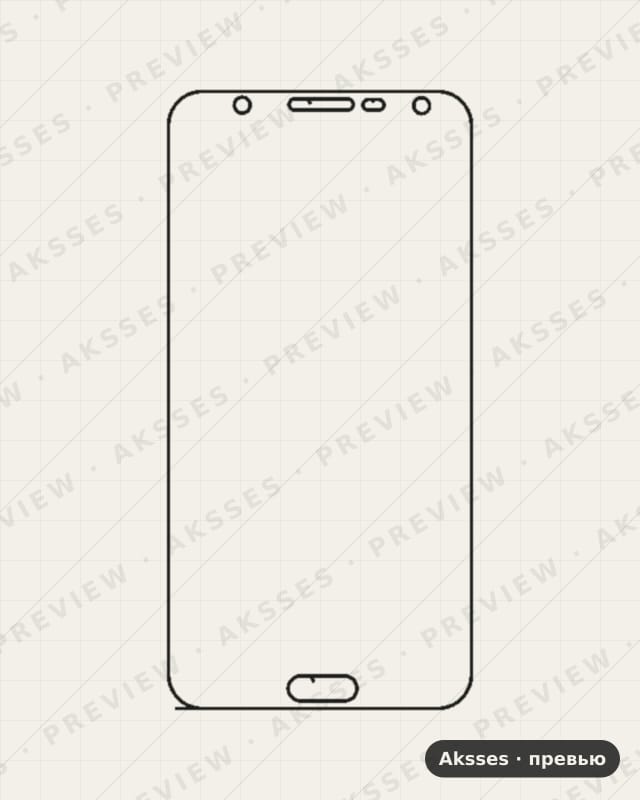 Лекало J1, J2, J3, J4, J5, J6, J7, J8 J5 для Samsung Galaxy J5 (2015), Front Shell