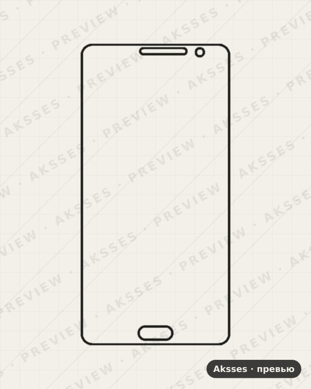 Лекало для Samsung Galaxy On7 (2015), Front Full