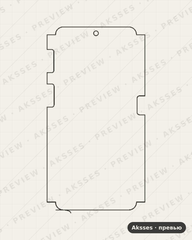 Лекало Oneplus Nord N30 для Nord-ser.One Plus Nord N30, Front Cover, Matte