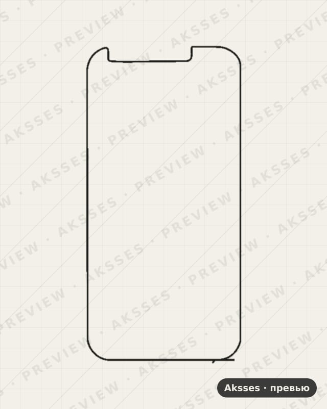 Лекало для Samsung Galaxy S8 Active, Front Shell