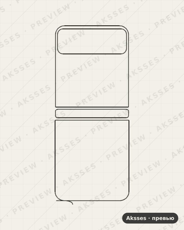 Лекало для Motorola Razr 40, Back, Clear