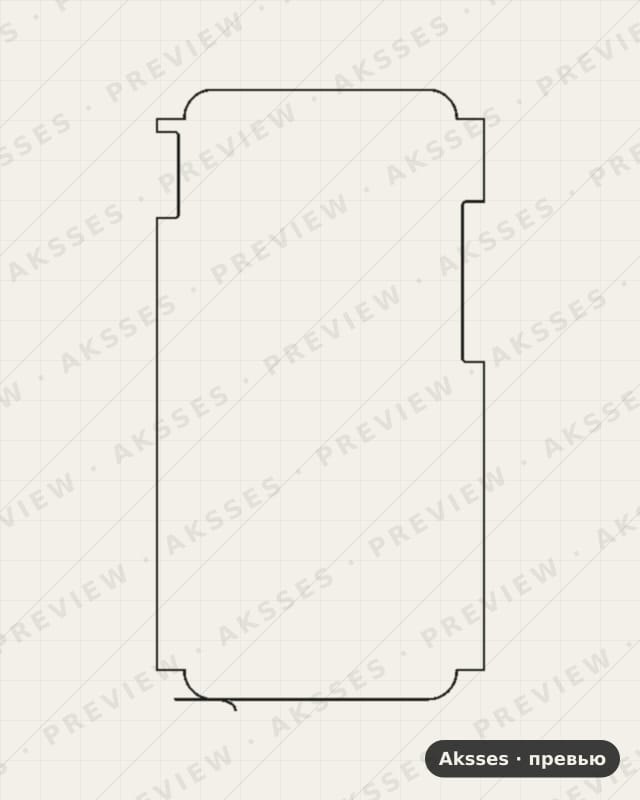 Лекало для Realme 11 4G, Front Cover