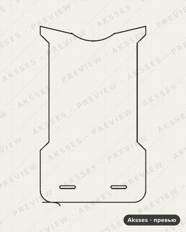 Лекало для Cubot KingKong 9, Back
