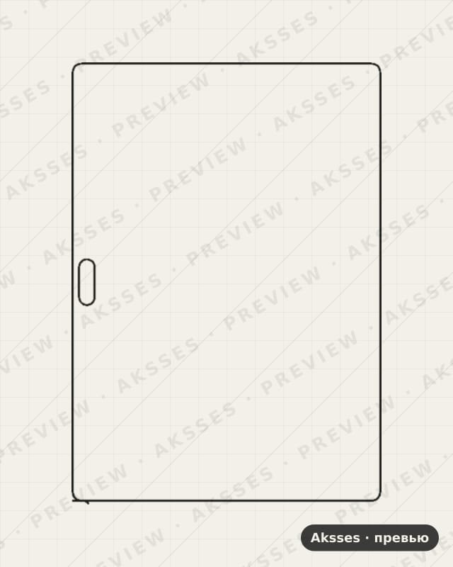 Лекало для Prestigio Muze PMT3831C (2019), Back