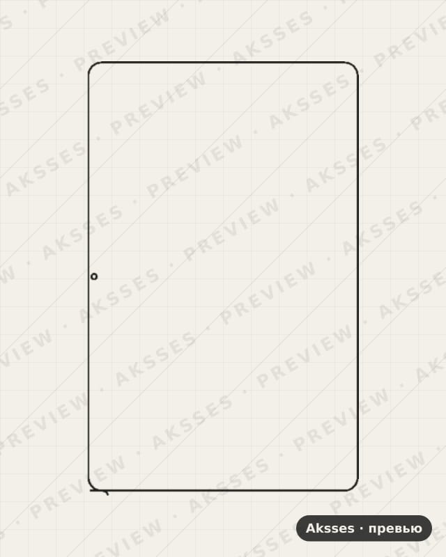 Лекало для HTC A104, Front Full, Matte