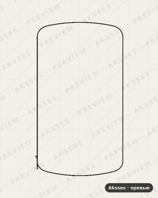Лекало для HTC Explorer, Front Shell