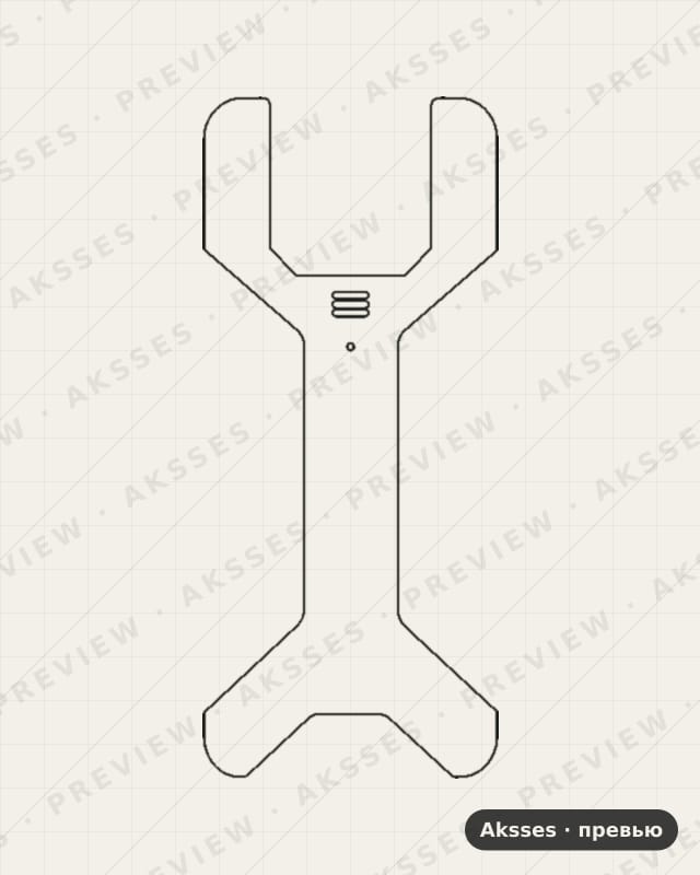 Лекало для Cubot KingKong Power, Back