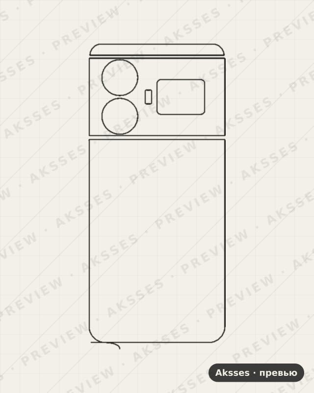 Лекало для GT-ser. REALME GT5, Back