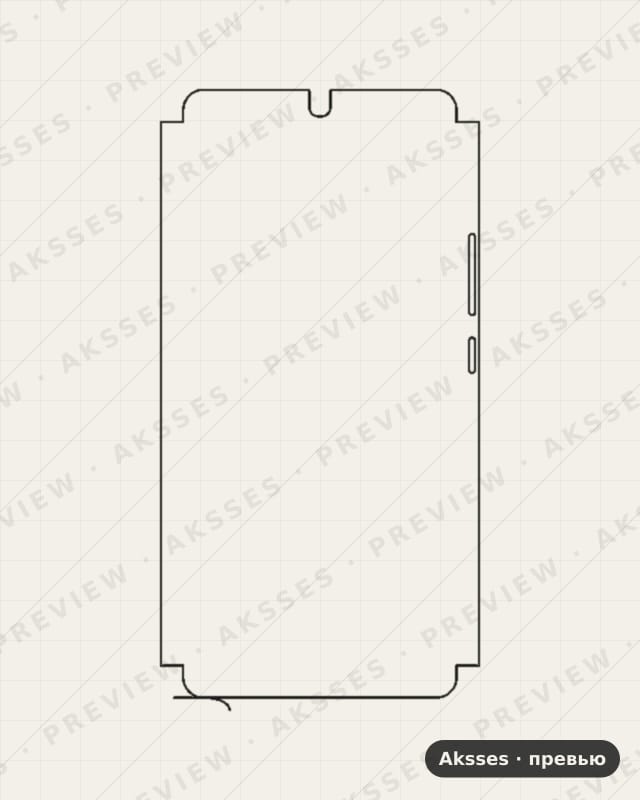 Лекало для Xiaomi Mi 12 Pro 5G, Front Cover, Matte