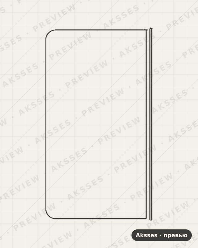 Лекало для Google Pixel Fold, Front Shell