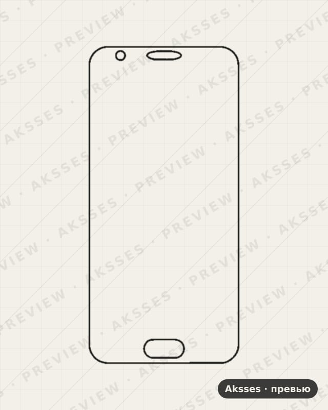 Лекало Galaxy J5 Prine —-Z для Samsung Galaxy J5 Prime, Front Full