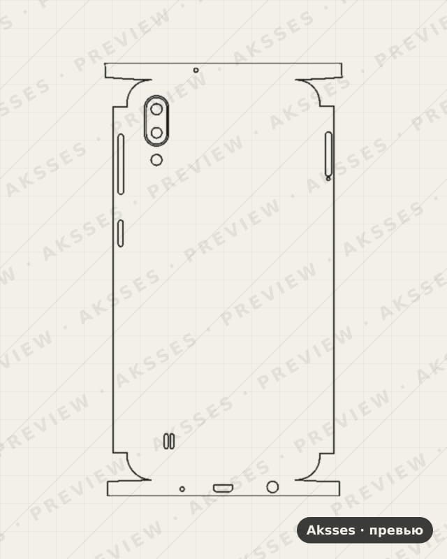 Лекало M01, M02, M1, M2, M3, M4, M5, M6 M10 для Samsung Galaxy M10, All Inclusive