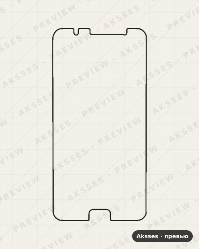 Лекало для Samsung Galaxy J7 (2016), Front Full