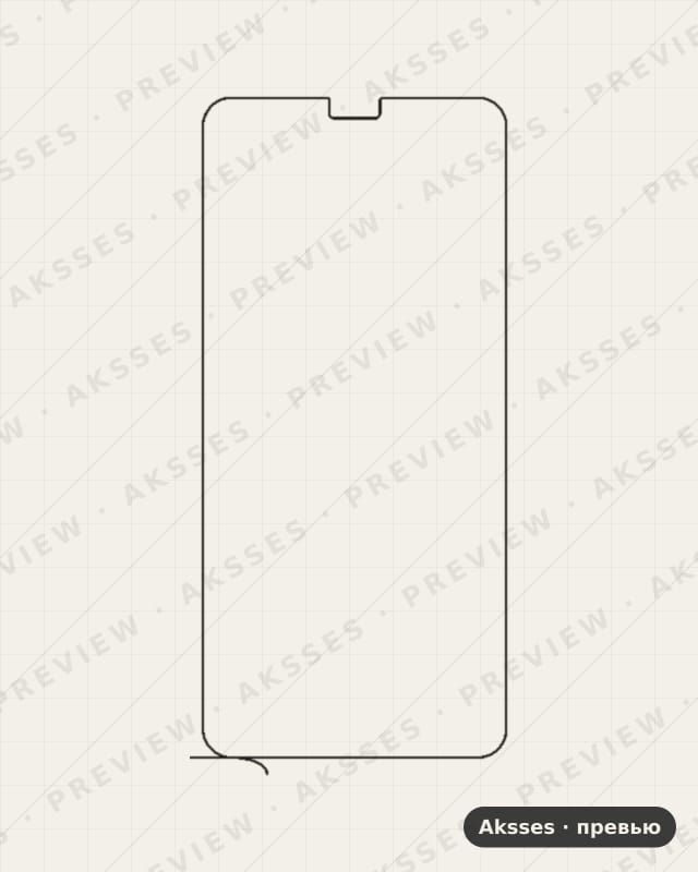 Лекало для ZTE Gabb Z2, Front Full