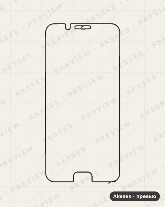 Лекало для Samsung Galaxy C8, Front Shell