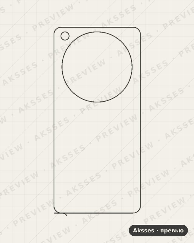 Лекало для Find--ser. OPPO Find X7, Back, Clear