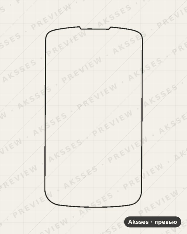 Лекало для Coolpad 7260, Front Full