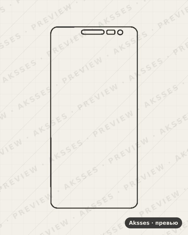 Лекало для Coolpad Y80D, Front Full