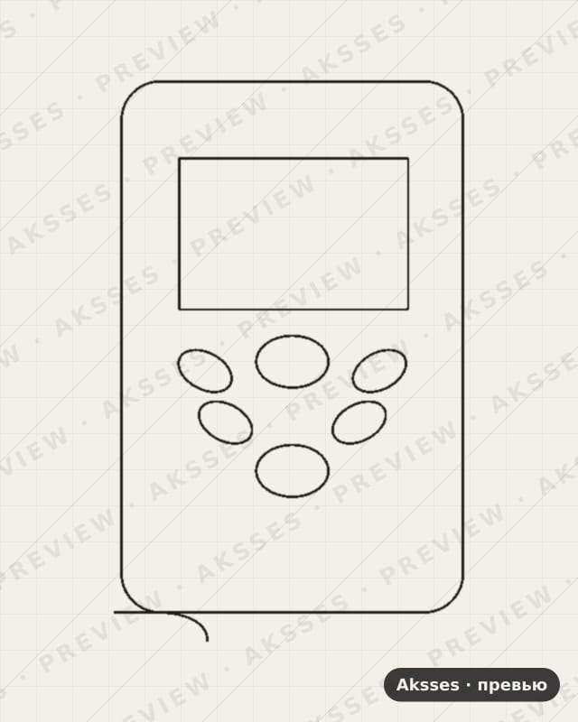 Лекало для WebWellness Balance, Front Full