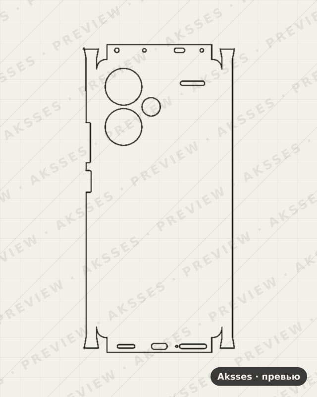 Лекало для - SERIES Note 13 Pro Plus (Russia), All Inclusive, Russia