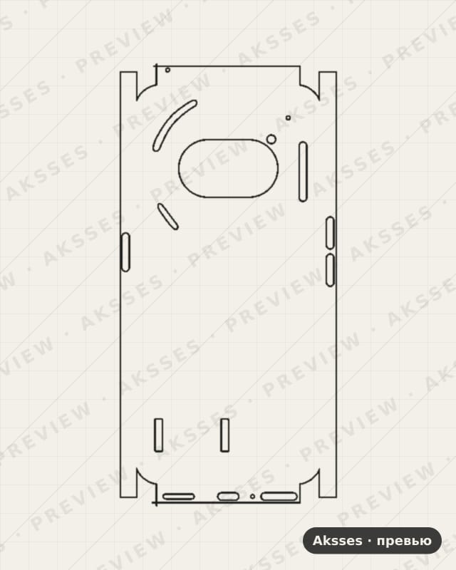 Лекало для Nothing Phone (2a), 2a, All Inclusive, Clear