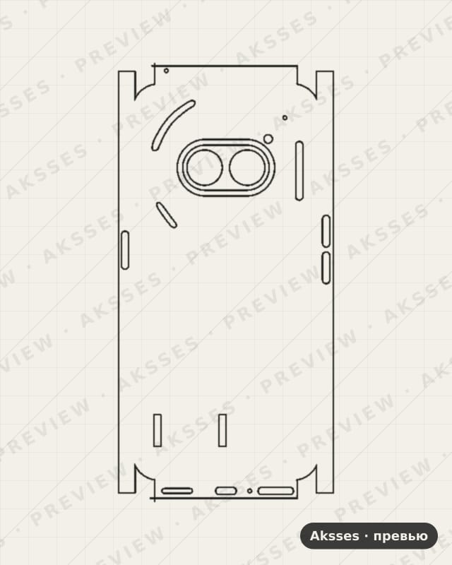 Лекало для Nothing Phone (2a), 2a, All Inclusive