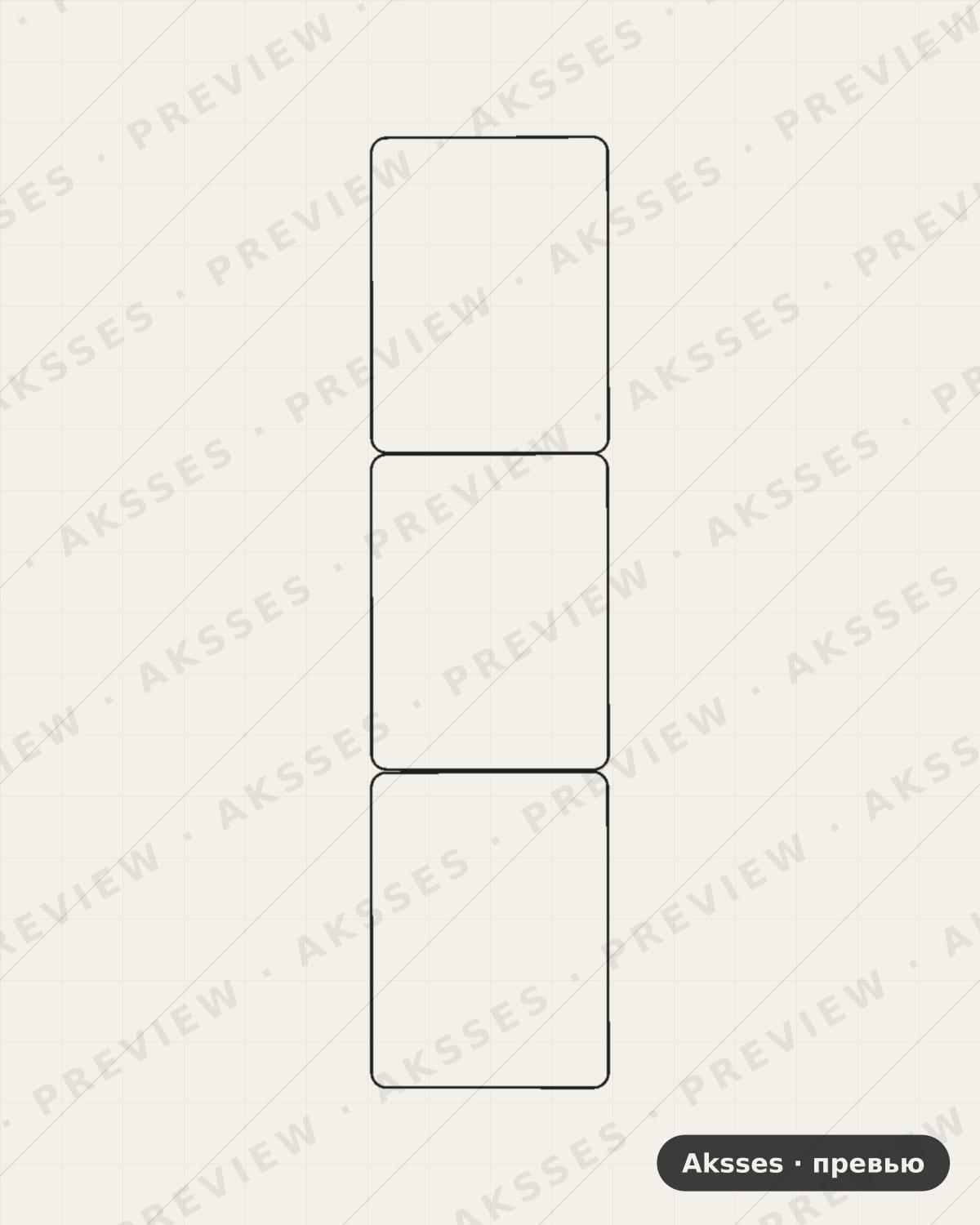 Лекало для Canon EOS 4000D Kit, Front Full
