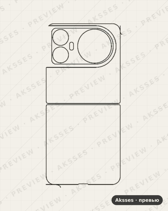 Лекало для Blackview Hero 10, Back
