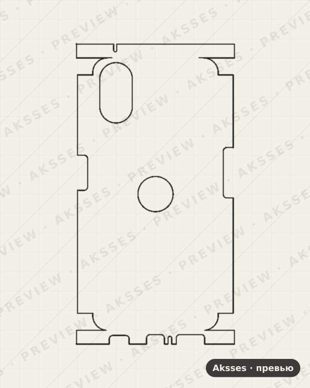 Лекало для Nothing Phone (2), All Inclusive, Clear
