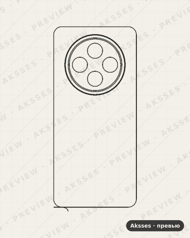 Лекало для F-ser. OPPO F27 5G, Back