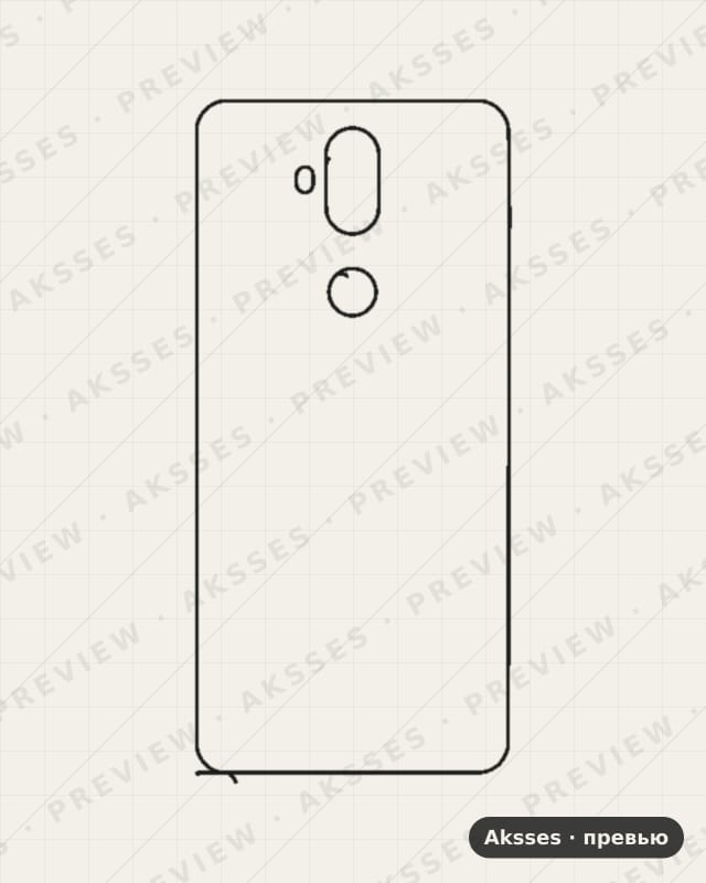 Лекало для Asus ZENFONE 5Q, Back Cover