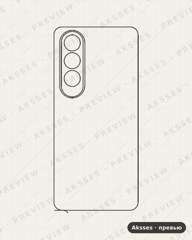 Лекало для K-ser. OPPO K12 Plus, Back