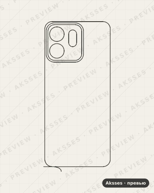Лекало для Honor Play 9T, Back
