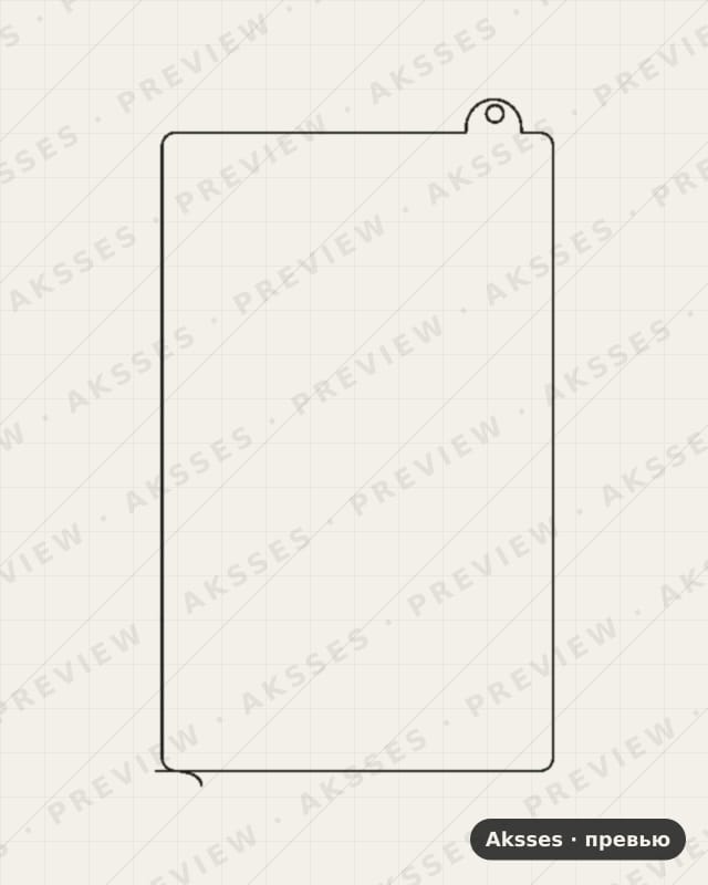 Лекало для Teclast P85T Kids, Front Shell, Matte