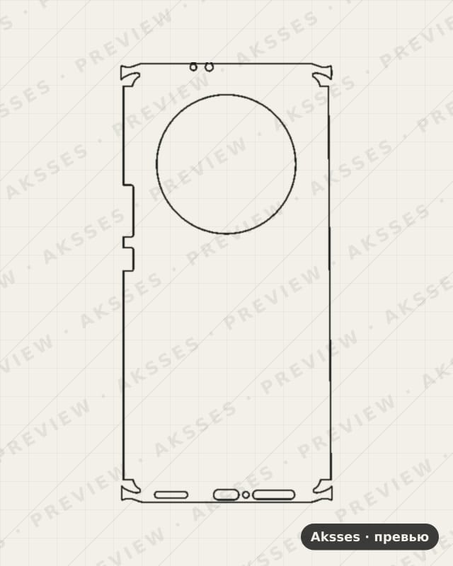 Лекало X10, X20, X30, X7, X8, X9 X9a 5G для Honor X9a 5G, All Inclusive, Clear
