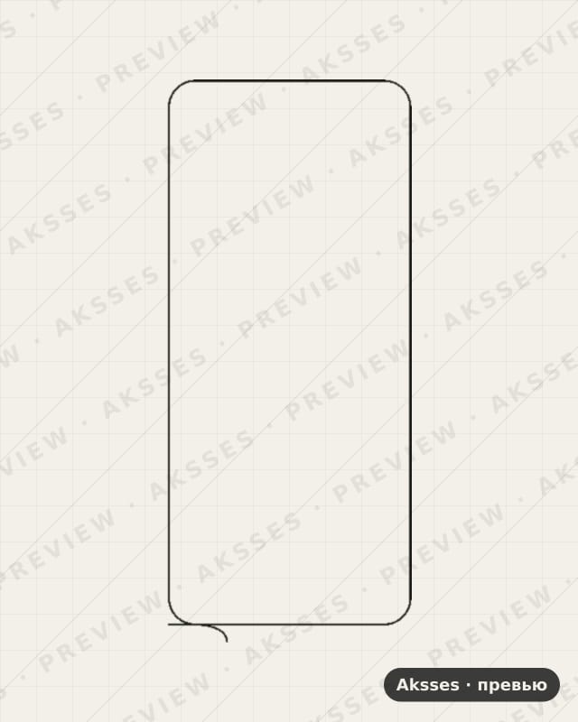 Лекало для Vivo iQOO Z3 5G, Front Shell